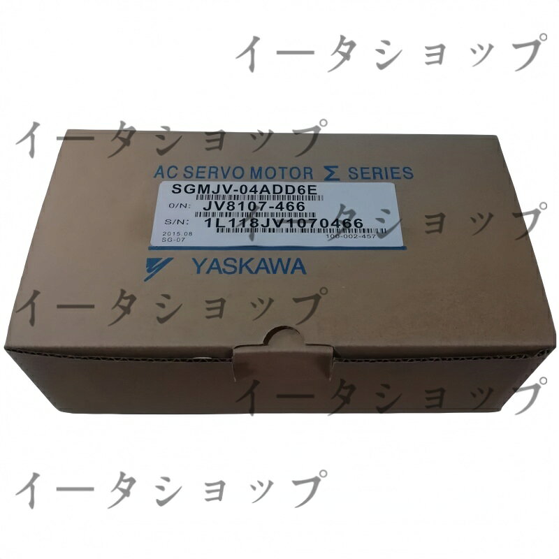 新品★送料無料★YASKAWA 安川電機 SGMJV-04ADD6E ...