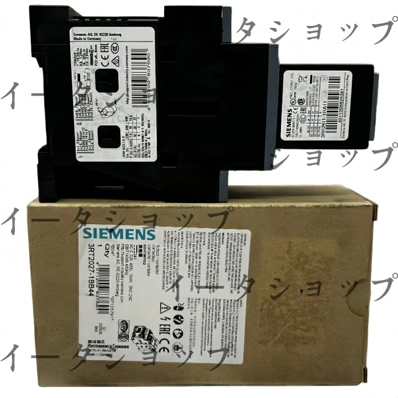 商品詳細 基本情報 商品名：3RT2027-1BB44 一般名称：3RT2027-1BB44 販売者：堀部　有紀 新品未使用 1 年保証（商品お受け取り後より適用）。 複数在庫ございます、同梱発送大歓迎です！ 発送詳細：全国一律送料無料、お届けまで通常 5～7 日程度かかります。天候・配送業者の都合により、お届けに遅延が発生する場合がございます。 スムーズな配送のため、会社名と受取人名を正確に全てご記入ください。ご了承ください。 出品中の商品は生産終了品や長期保管品が含まれる場合がございますが、全品動作確認済みで正常動作を保証いたしますのでご安心ください。 輸送時の影響により、梱包箱に若干の凹みや小傷がある場合がございます。何卒ご了承のほどよろしくお願いいたします。 ご不明な点がございましたら、お気軽にお問い合わせください。お世話になります。 弊店では三菱電機、安川電機、富士電機、オムロン等のサーボモーター及び各種モーターを販売しております。 弊店出品商品は全て 1 年保証付きですので、ご安心ください。 ご不明な点がございましたら、質問欄よりお問い合わせください。 出品以外の上記メーカーのサーボモーターも取り扱い可能です。ご希望の部品がございましたら、お気軽にご連絡ください。お得なお見積りをご提出いたします。 現在、未出品商品のお問い合わせにも対応可能です。 メールアドレス：store_rakuten@eta-online.xyz までご連絡をお待ちしております。 今後ともどうぞよろしくお願いいたします。