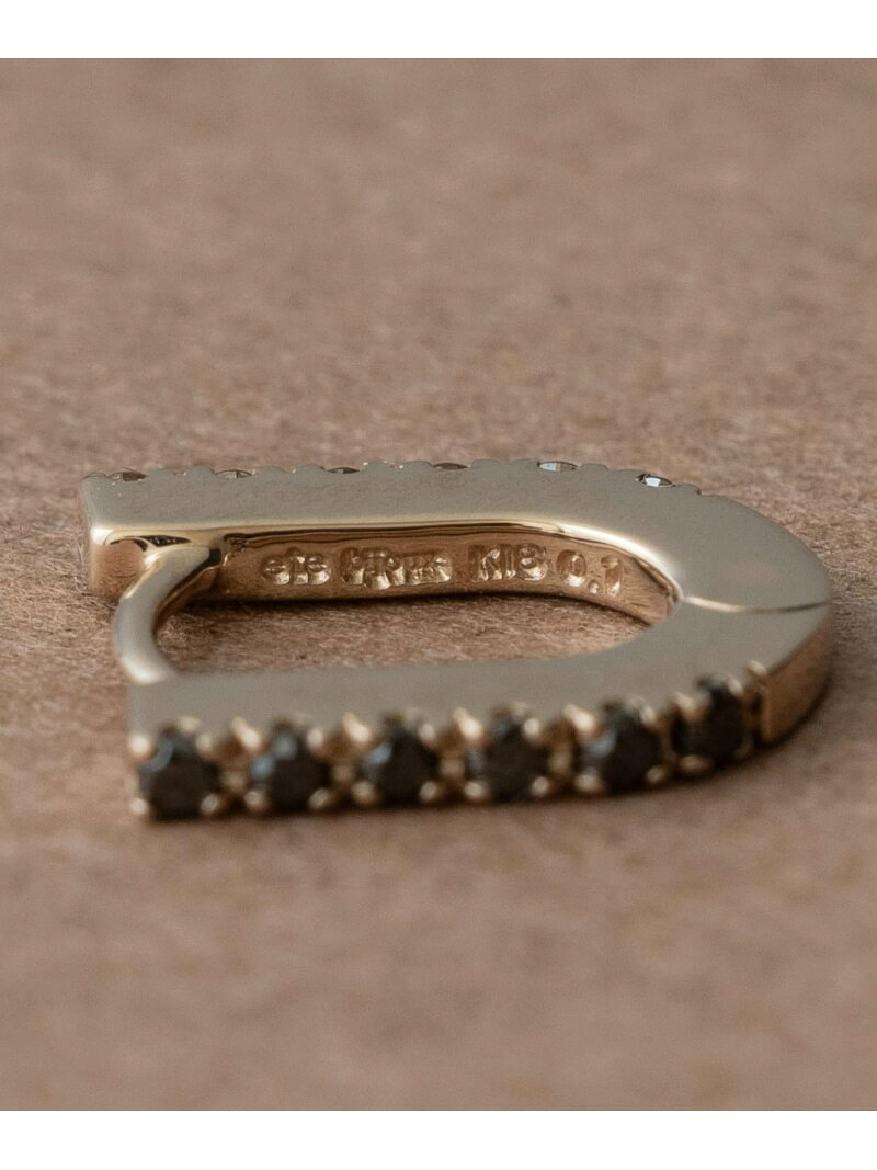 K18RBG ダイヤモンド リバーシブル フープピアス ete bijoux エテ アクセサリー・腕時計 ピアス ゴールド Ra ete-store-10002710 ete サンプル画像3