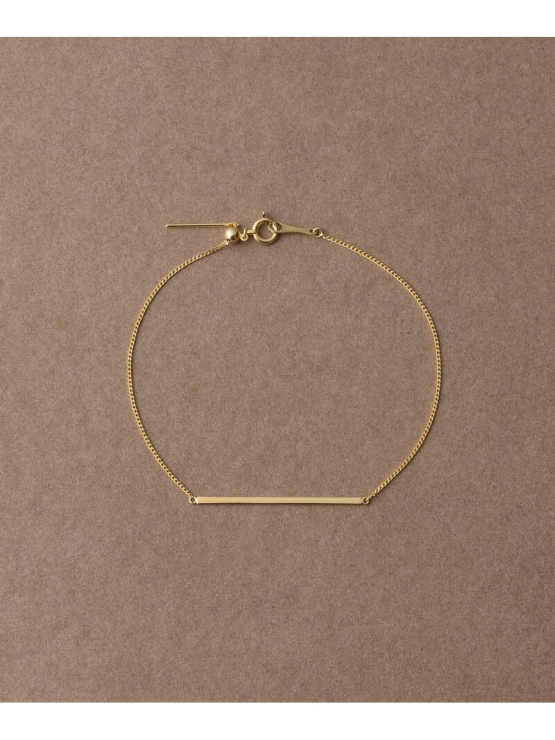 [ルーセント] K18YG プレート ブレスレット ete bijoux エテ アクセサリー・腕時計 ブレスレット・バングル イエロー【送料無料】[Rakuten Fashion]のサムネイル