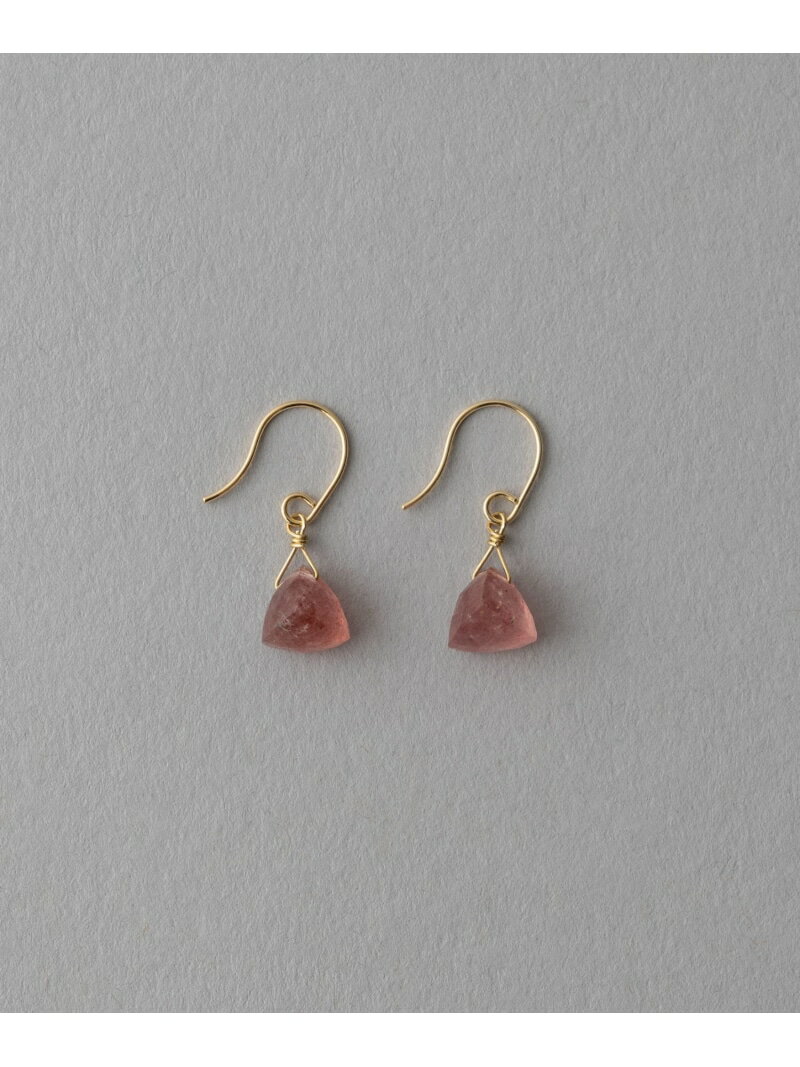 ナチュラルストーン ピアス ete エテ アクセサリー・腕時計 ピアス レッド【送料無料】[Rakuten Fashion]のサムネイル