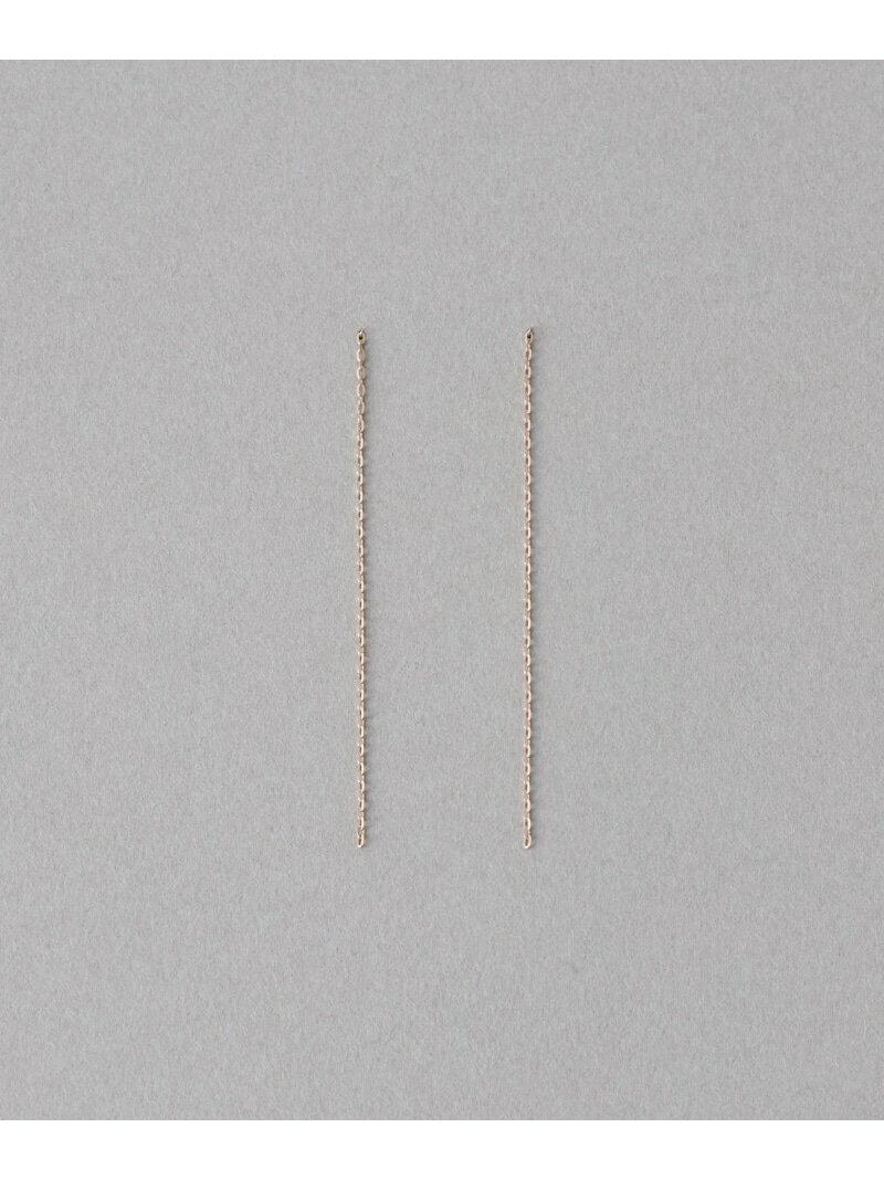 K18MPG ミラーカットチェーン ピアス ete エテ アクセサリー・腕時計 ピアス ゴールド【送料無料】[Rakuten Fashion]のサムネイル