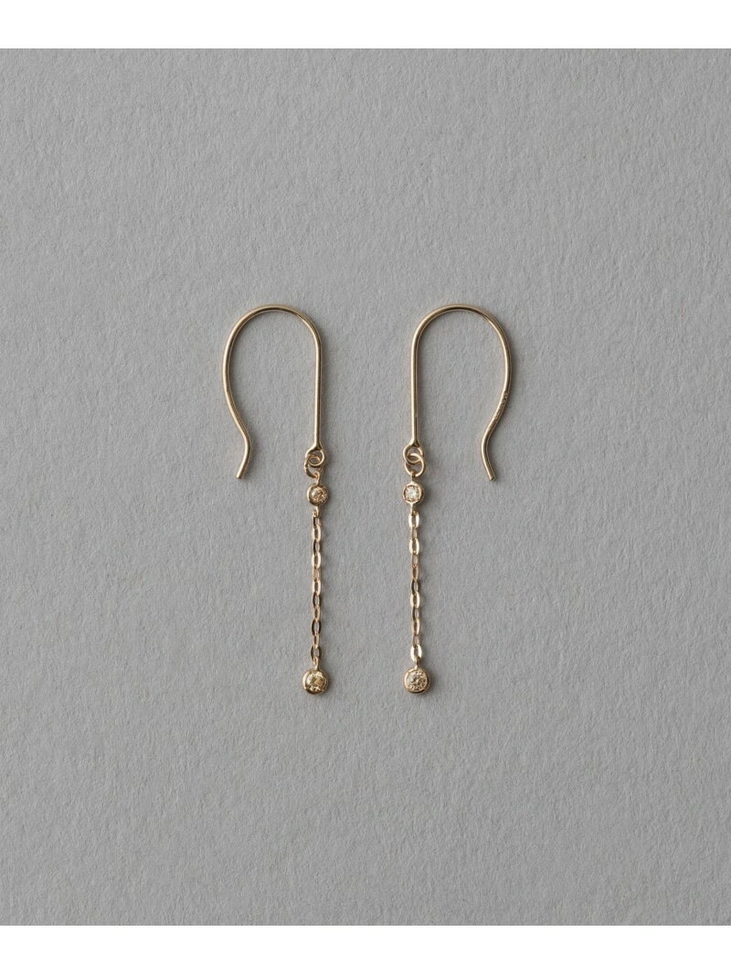 [トーン] K18RBG ブラウンダイヤモンド チェーン ピアス ete bijoux エテ アクセサリー・腕時計 ピアス ゴールド【送料無料】[Rakuten Fashion]のサムネイル