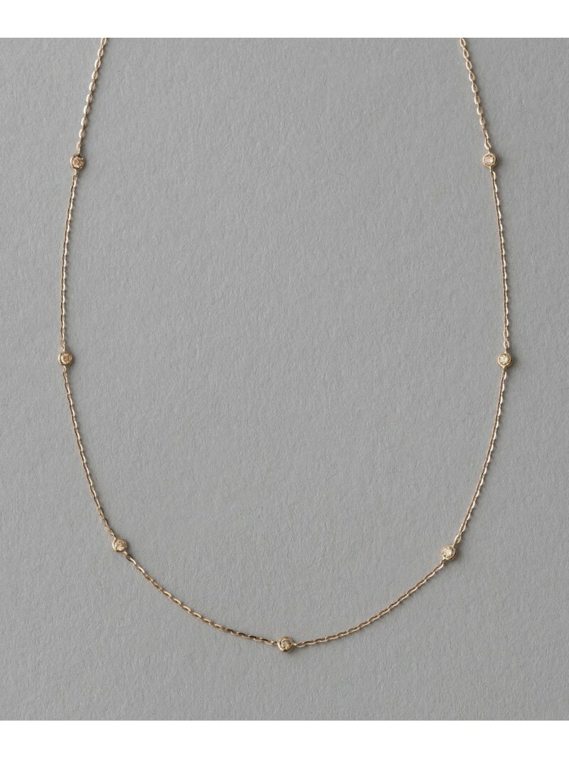 [トーン] K18RBG ブラウンダイヤモンド ステーション ネックレス ete bijoux エテ アクセサリー・腕時計 ネックレス ゴールド【送料無料】[Rakuten Fashion]のサムネイル