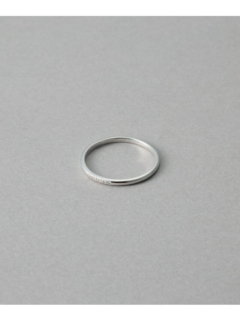 [レイヤード] K10WG ダイヤモンド リング ete エテ アクセサリー・腕時計 リング・指輪【送料無料】[Rakuten Fashion]
