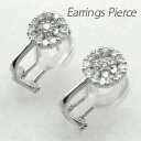 【P10倍 大決算セール】ダイヤ イヤリング ピアス ダイヤモンド レディース フラワー 花 サークル ゴージャス プラチナ pt900 母の日(4)