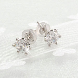 ダイヤモンド ピアス プラチナ レディース 一粒 1粒1.0カラット シンプル pt900 SIクラス