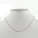 【P10倍 7/19 20:00~】k18 ネックレス チェーン ゴールド 小豆 アズキ 華奢 18k 18金 レディース 0.28mm 40cm ボーナスセール