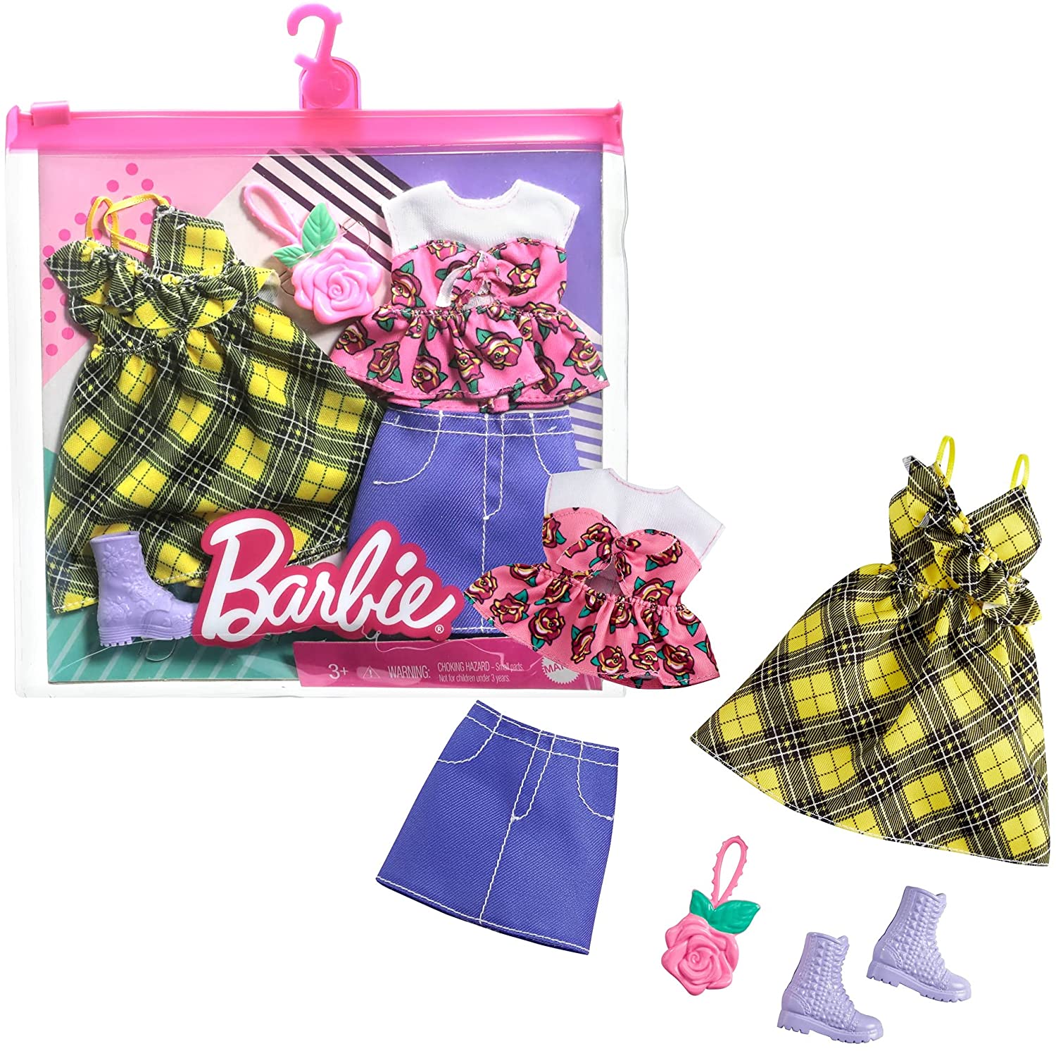 希望小売価格 1 送料無料限定セール中 650円 バービー Mattel マテル ファッション2パック Barbie