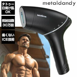 【送料無料】メタルダンディ metaldandy メンズ脱毛器 SKB-2110 3種のアタッチメント付 光脱毛器 ヒゲ 髭脱毛