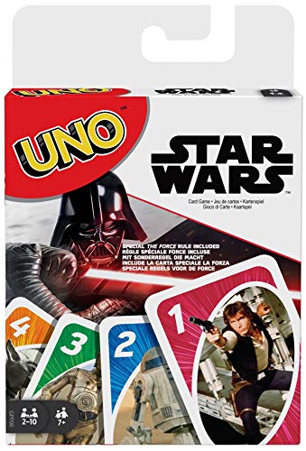 【送料無料】マテル ウノ(UNO) スターウォーズ【スペシャルルールカード ワイルドフォース付き】  ...