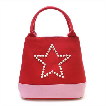 【値下げ価格】StarLean(スターリアン) スタースタッズキャンパストートバッグ RED (レッド) totebag CLUTCH BAG クラッチバッグ バッグ ユニセックス 星 スター トレスター muta ムータ