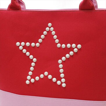 【値下げ価格】StarLean(スターリアン) スタースタッズキャンパストートバッグ RED (レッド) totebag CLUTCH BAG クラッチバッグ バッグ ユニセックス 星 スター トレスター muta ムータ