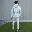 【SALE セール 】ARMYRICH アーミーリッチ ストレッチナイロンフルジップパーカー セットアップ L.GRAY (ライトグレー) メンズファッション ...