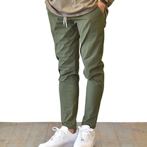 SALUTE HELM サルートヘルム 4WAY クロスジョグパンツ KHAKI (カーキ) 春夏新作 メンズファッション ストレッチ ジョガーパンツ スキニー スポーティー リラックスパンツ カジュアル