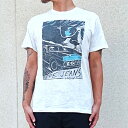 【50 OFF/値下げ価格】Pepe Jeans LONDON ぺぺジーンズロンドン AGGER プリントTシャツ WHITE (ホワイト) 春夏新作 メンズファッション トップス Tシャツ 半袖 丸首 プリント