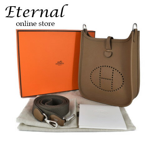 【未使用】HERMES　エルメス　ショルダーバッグ　エブリン　TPM アマゾン　トリヨンモーリス　ベージュドゥワイマール　シルバー金具　Z刻印のサムネイル