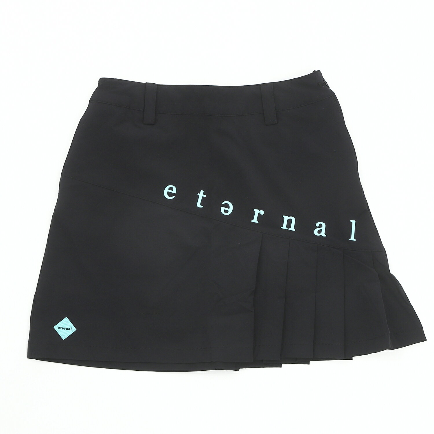 eternal 切替プリーツスカート ゴルフウェア ストレッチ レディース ロゴ 池村寛世 男子プロ 女子ゴルフ