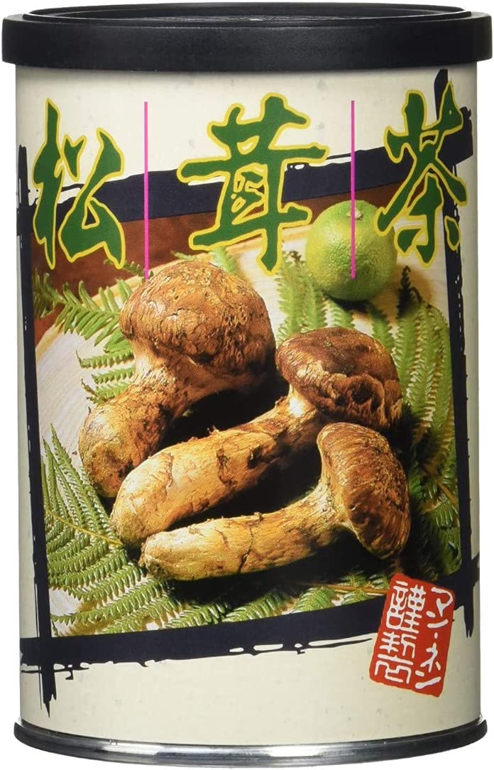 松茸茶 まつたけ茶 松茸茶 缶入り 80g 巣鴨のお茶屋さん 山年園