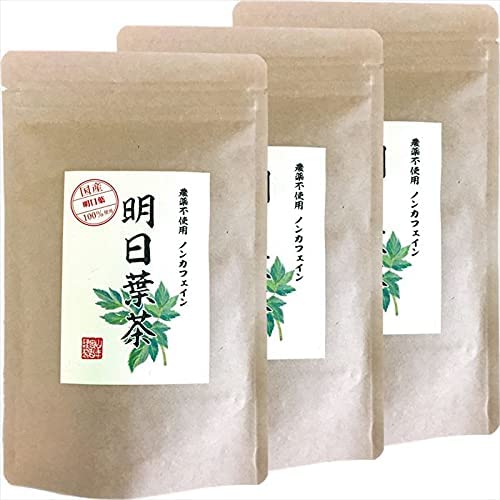 楽天Eternal Heart明日葉茶 40g 伊豆諸島で採れた明日葉茶 ノンカフェイン 【国産 無農薬 100％】 巣鴨のお茶屋さん 山年園 【3袋セット】