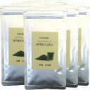 【25日限定抽選で最大100%ポイントバック(要エントリー)】 スピルリナ パウダー 60g 【無農薬 スピルリナ】 巣鴨のお茶屋さん 山年園 【6袋セット】