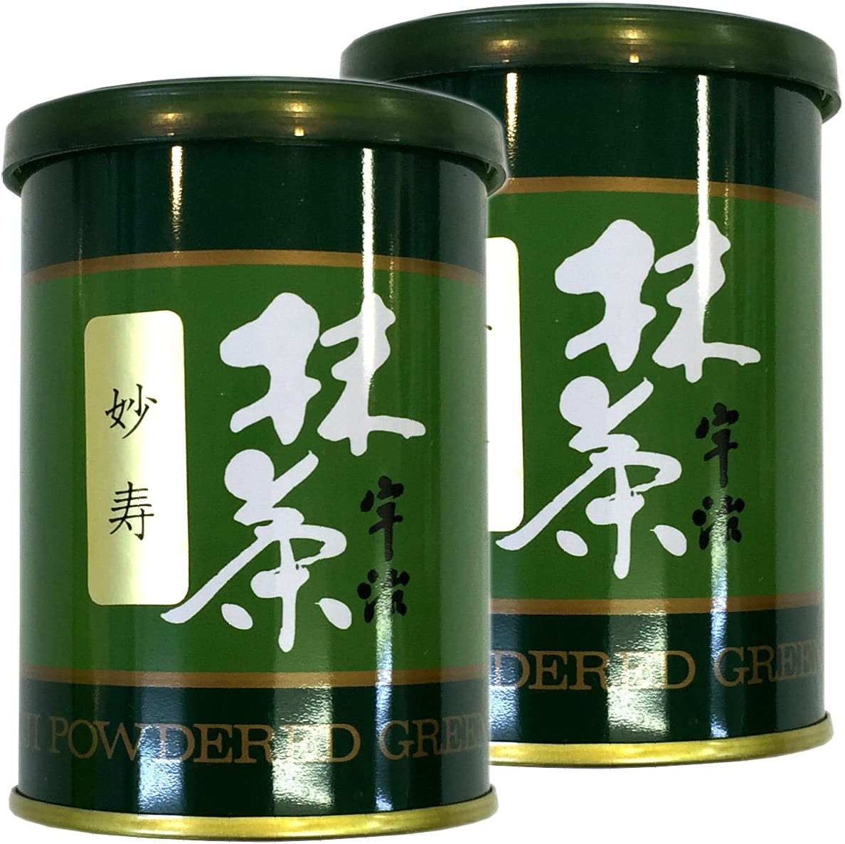 高級宇治抹茶 粉末 妙寿 40g 巣鴨のお茶屋さん 山年園 【2個セット】 1