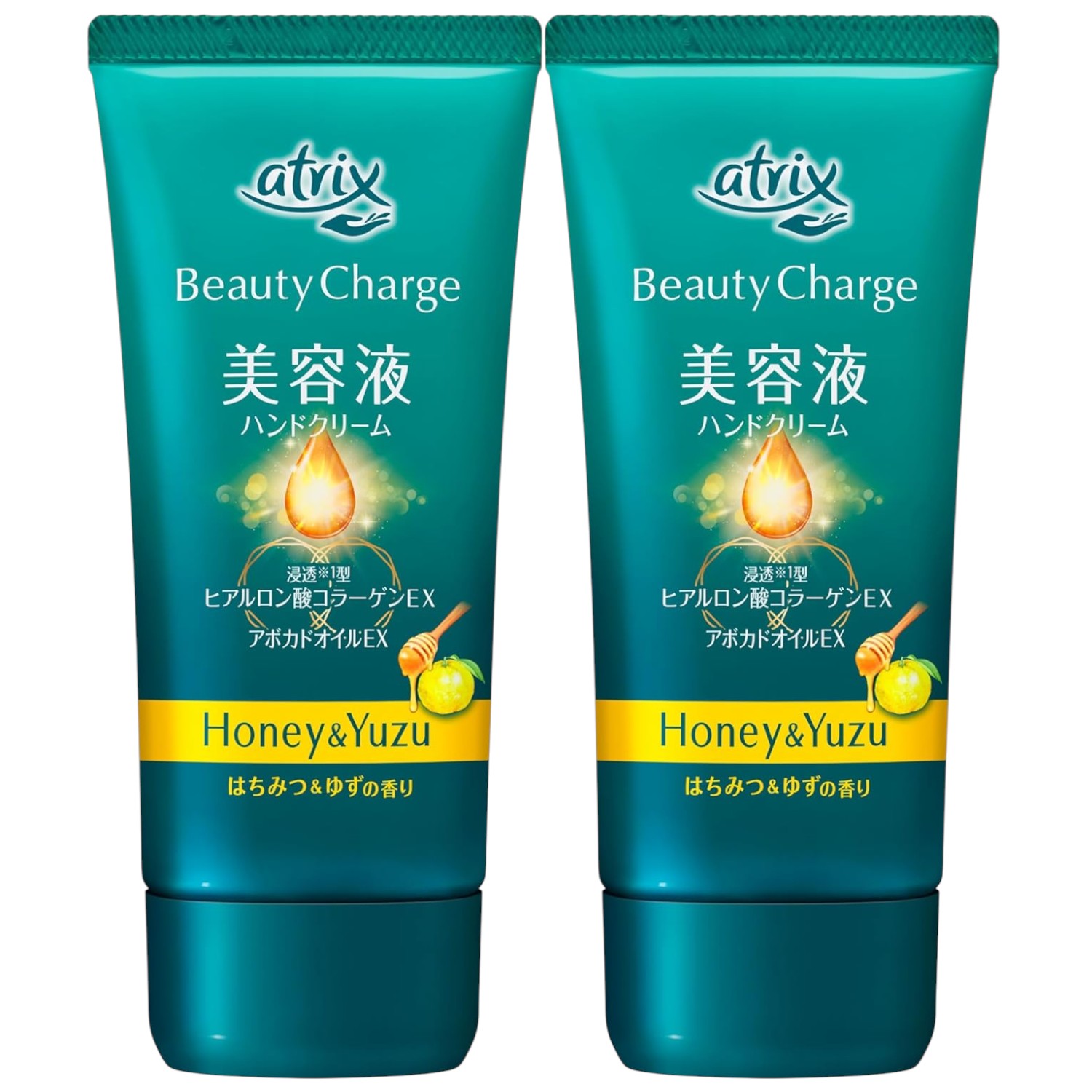 花王 アトリックス ビューティーチャージ はちみつ＆ゆずの香り ハンドクリーム 80g