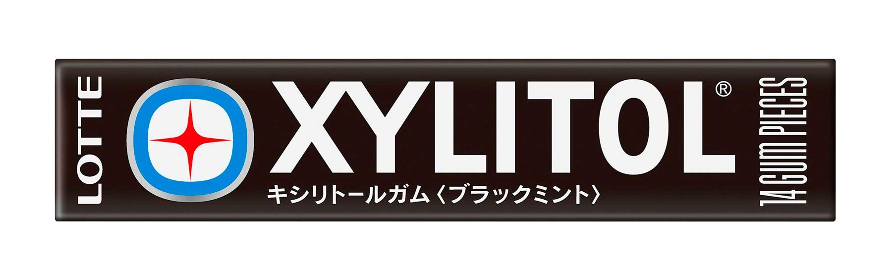 ロッテ キシリトールガム ブラックミント 14粒