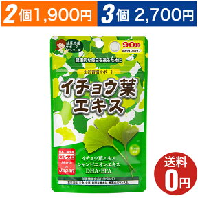 【イチョウ葉エキス】おまとめ割引2袋・3袋セットあります！1袋あたり90粒30日分/ジャパンギャルズ/生活習慣サポート/DHA＆EPA/ビタミンE/中高年/シニア/老人