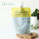 naiad(ナイアード) ガスール フェイスパック 170g | クレイ クレイパック クレイペースト 毛穴汚れ くすみ シミ ペースト 角質 ミネラル 保湿 モロッコ溶岩クレイ 粘土 しっとり