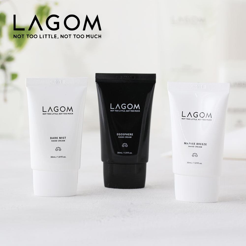 LAGOM（ラゴム）ハンドクリーム 30ml ハンドケア 手 保湿 ギフト 韓国コスメ 韓国