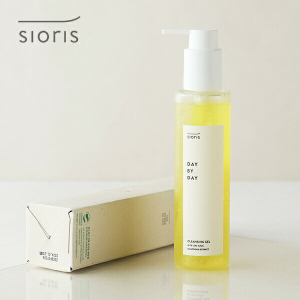 sioris（シオリス） デイバイデイ クレンジングジェル150ml | 弱酸性 洗顔料 ジェル洗顔 ジェル 泡 泡..