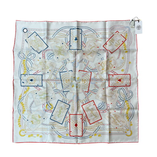 新品 エルメス HERMES レディース カレ70 ピケ ハートのクイーン スカーフ【中古】 新品 エルメス HERMES レディース カレ70 ピケ ハートのクイーン スカーフ【中古】