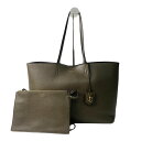 ジミーチュウ JIMMY CHOO レディース レザー トートバッグ カーキ 3VLP00 肩がけ【中古】(4)