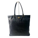 美品 グッチ GUCCI レディース リベル キャットヘッド レザートートバッグ 547851 肩がけ【中古】