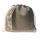 美品 ロエベ LOEWE レディース アナグラム ドローストリング 巾着バッグ 692408【中古】