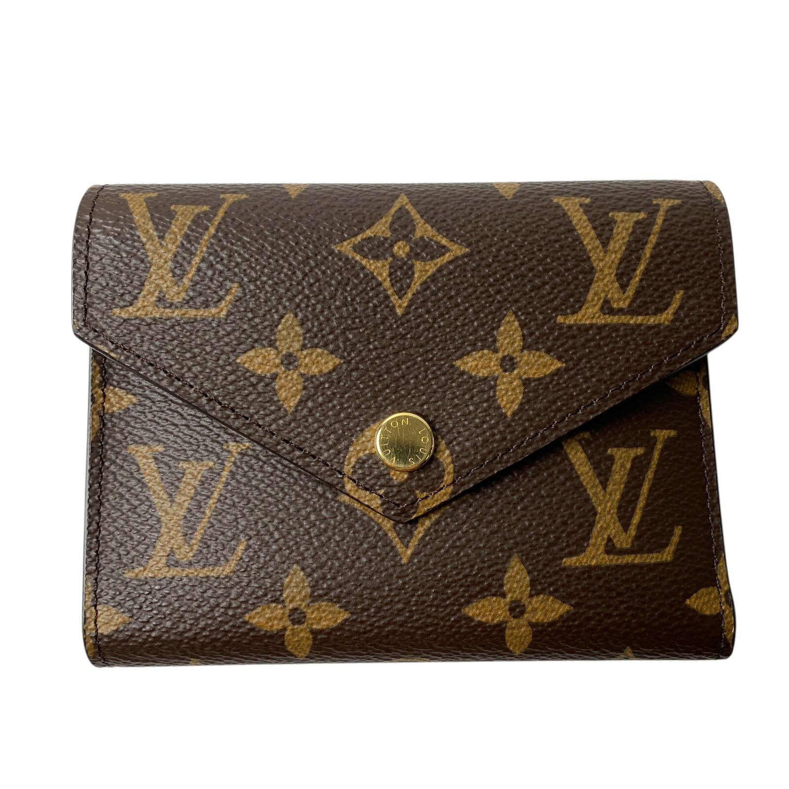 C, G, K - 新品同様 ルイ ヴィトン LOUIS VUITTON レディース ポルトフォイユ ヴィクトリーヌ モノグラム IC M62472【中古】