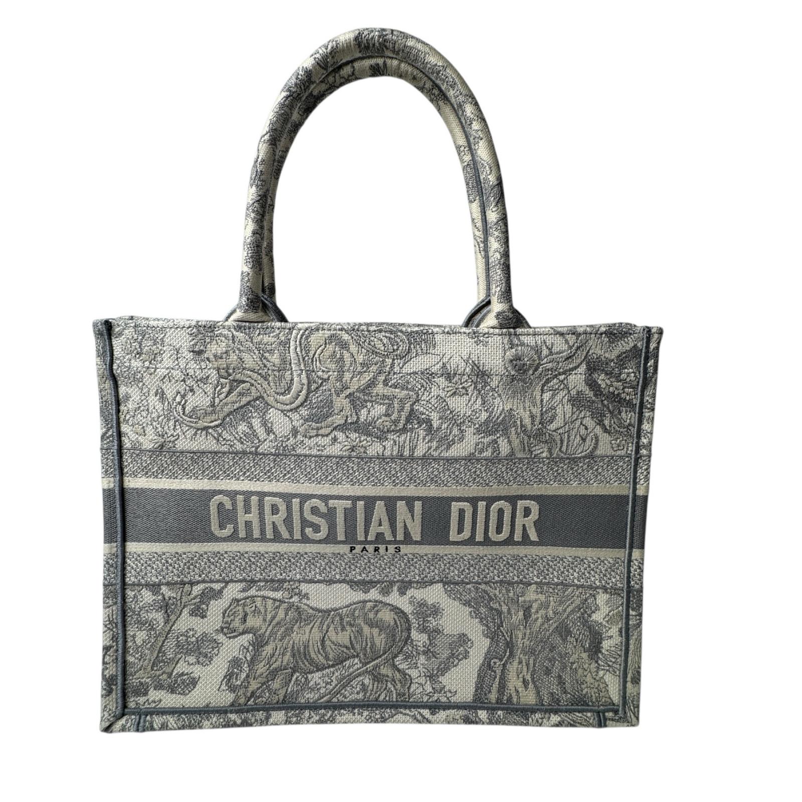未使用 ディオール Dior エンブロイダリー ブックトートバッグ 24年製 レディース【中古】