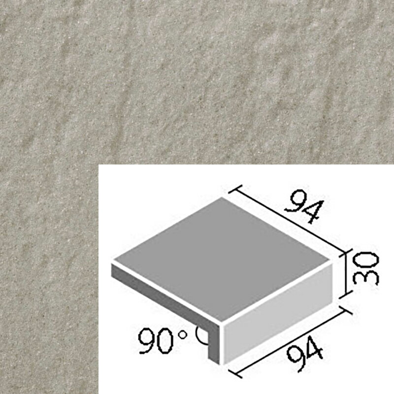 アレス ALS-101/3 100mm角垂れ付き段鼻 外装床タイル