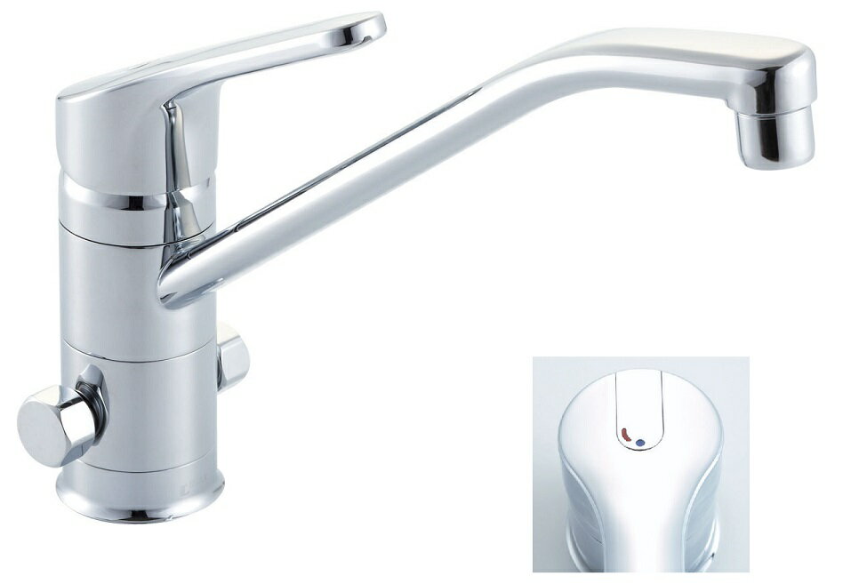 シングルレバー混合水栓 LIXIL シングルレバー混合水栓(分岐口付) SF-HB420SYXB