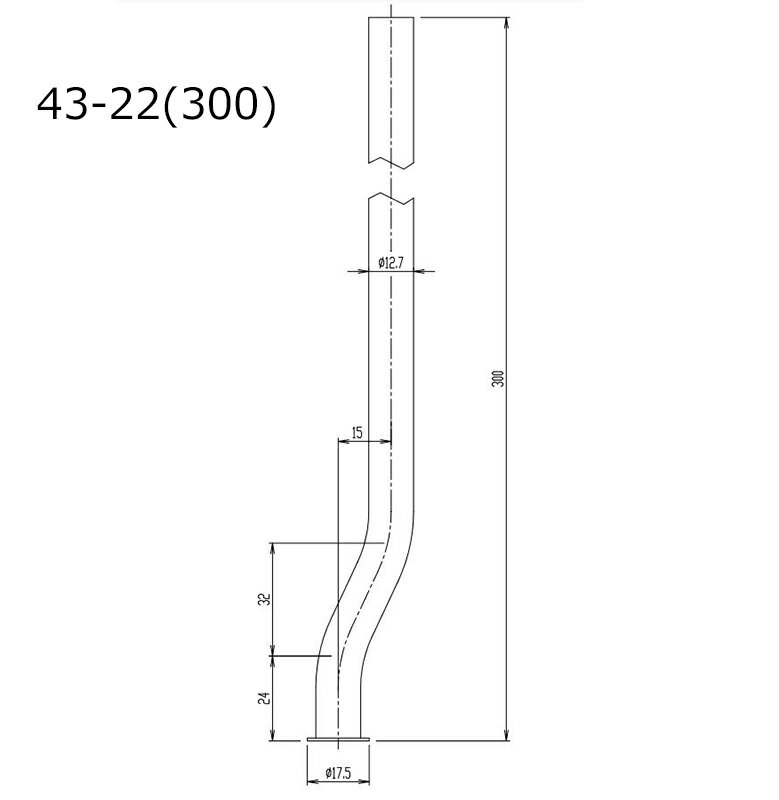 43-22(300)　サプライ管　ネコポスゆうパケットにてお届け