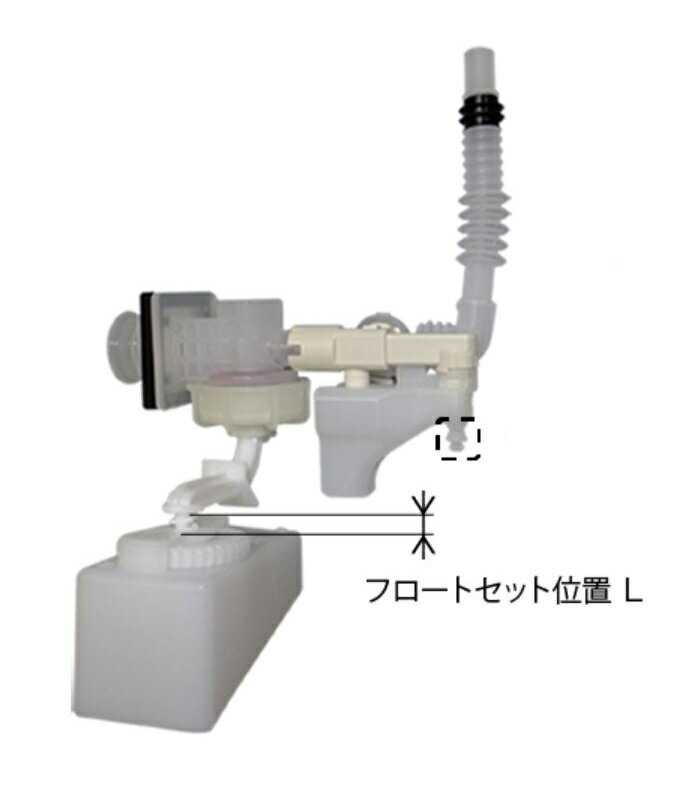 TF-L180B ボールタップ(手洗付) BC-4891S型、BC-4891P型用　純正 トイレ部品 交換用 水漏れ 修理 DIY LIXIL リクシル INAX