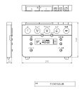 TCM1324R　TOTO　ウォシュレットリモコン　ウォシュレット一体形 Z3シリーズ TCF9082E用リモコン