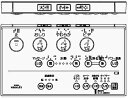 TCM1247-2 TOTO ウォシュレットリモコン 流すボタンあり (TCF712AK、TCF712AKC、TCF712AKF 他用)