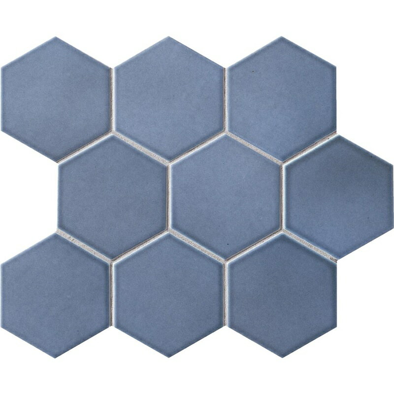 Tiles - 名古屋モザイク ハルマー HAR-4[ケース] 112×97六角形平表紙張り