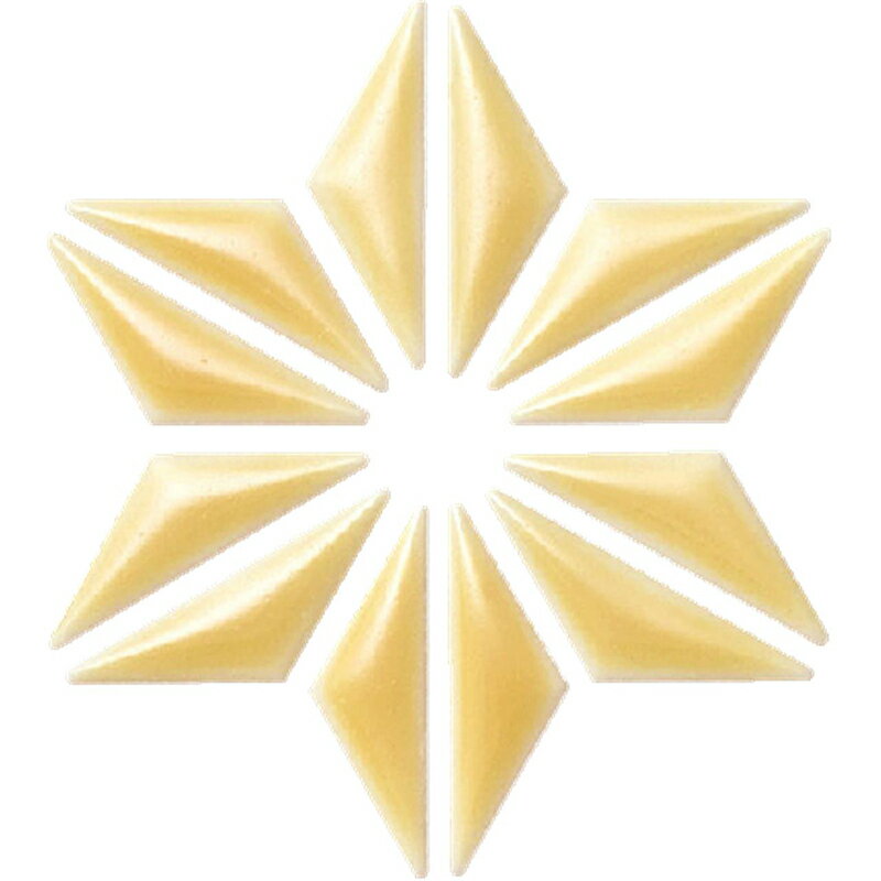 名古屋モザイク asanoha 麻の葉 45x14三角紙貼り FRO-022[シート]