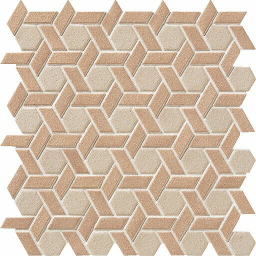 名古屋モザイク CLAYDROP クレイドロップ 32x28mm六角形・31x14平行四辺形(ミックスパターン) CLD-012[シート]