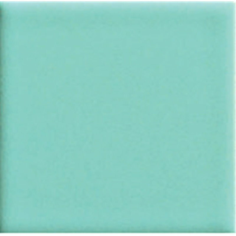 Tiles - 名古屋モザイク KLAR クラール 50mm角紙貼り BK-50-B06[シート]モザイクタイル 50mm 緑 無地