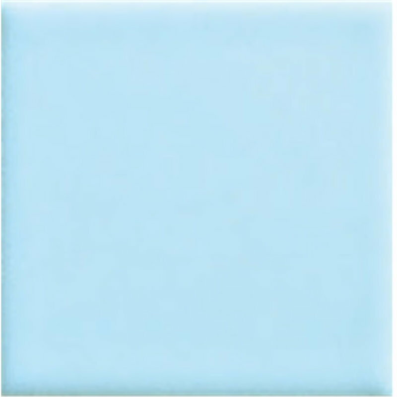 名古屋モザイク KLAR クラール 50mm角紙貼り BK-50-B07[シート]モザイクタイル 50mm 水色 無地(4)