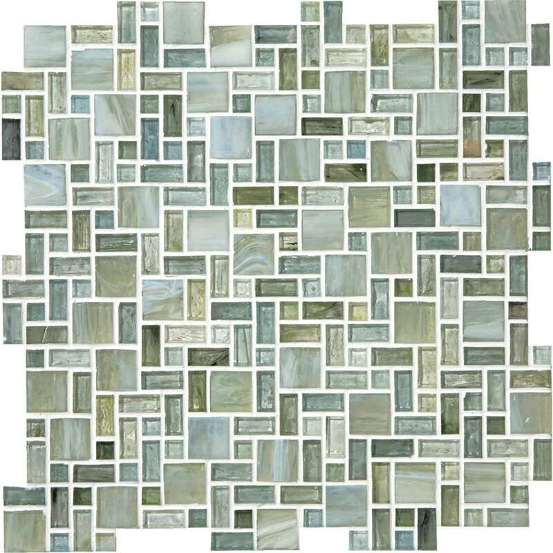 名古屋モザイク ニューヨーカーグラス 3形状ミックス紙貼り WZ-T1310P[シート](4)